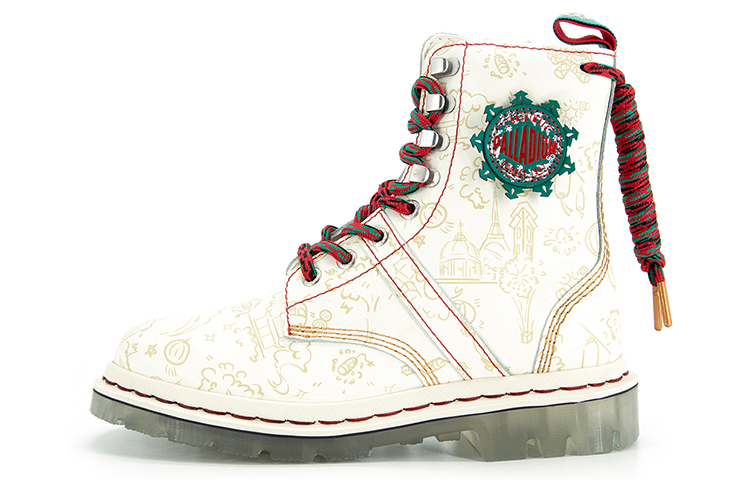 Palladium Pallafusion Hi 'Double Dan White Leather'