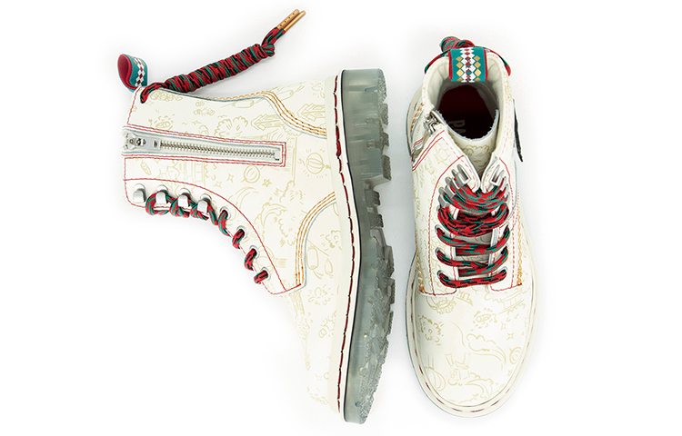 Palladium Pallafusion Hi 'Double Dan White Leather' 圖 4