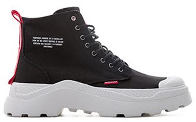 "Palladium Pallakix Hi 'Dare Safe' Negro" 76749-003-M Order "Palladium Pallakix Hi 'Dare Safe' Negro" 76749-003-M