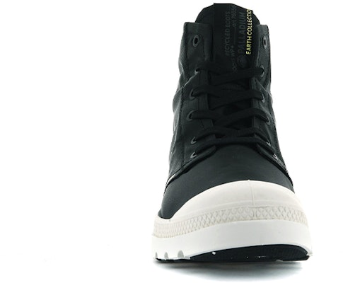 Palladium Pallalidum Pampa Lite+ Recycle WP+ 'Black High-Top Canvas' 76656-008-M Shop Palladium Pallalidum Pampa Lite+ Recycle WP+ 'Black High-Top Canvas' 76656-008-M