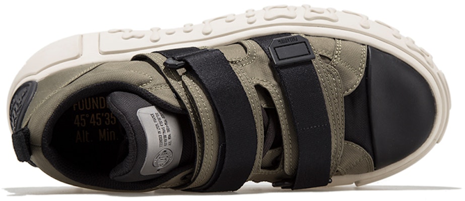 팔라디움 팔라노트 로우 '그린/그레이/화이트' 08755-340-M Shop 팔라디움 팔라노트 로우 '그린/그레이/화이트' 08755-340-M