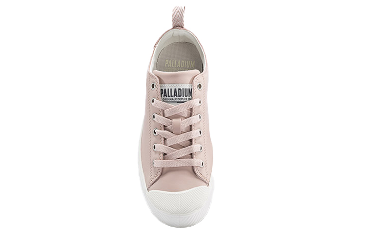 Shop Palladium Pallaphoenix 經典復古低筒休閒鞋 粉色 75954-675-M