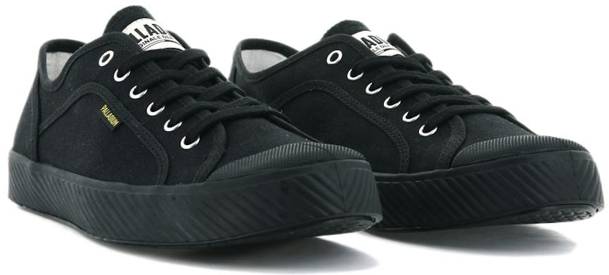 Palladium Pallaphoenix Canvas 2 Low 'All-Match Black' 77030-008-M Shop Palladium Pallaphoenix Canvas 2 Low 'All-Match Black' 77030-008-M