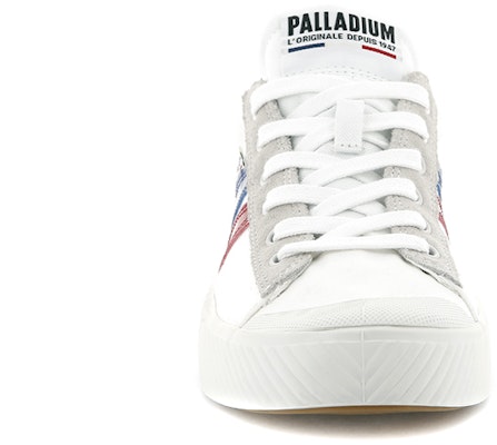 팔라디움 팔라페닉스 플레임 C '화이트 블루 레드' 76189-195-M Shop 팔라디움 팔라페닉스 플레임 C '화이트 블루 레드' 76189-195-M