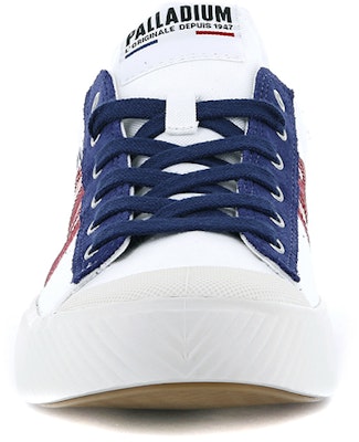 팔라디움 팔라피닉스 플레임 C '화이트 레드 블루' 76189-116-M Shop 팔라디움 팔라피닉스 플레임 C '화이트 레드 블루' 76189-116-M