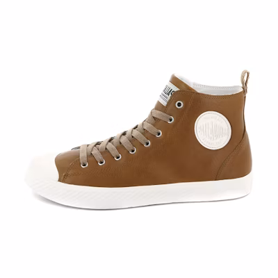 Palladium Pallaphoenix Mid 'Brown Canvas'