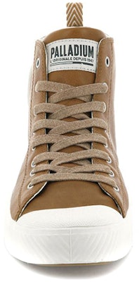 Palladium Pallaphoenix Mid 'Brown Canvas' 75955-238-M Shop Palladium Pallaphoenix Mid 'Brown Canvas' 75955-238-M