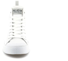 Palladium Pallaphoenix 中筒白色帆布鞋 75955-144-M Shop Palladium Pallaphoenix 中筒白色帆布鞋 75955-144-M