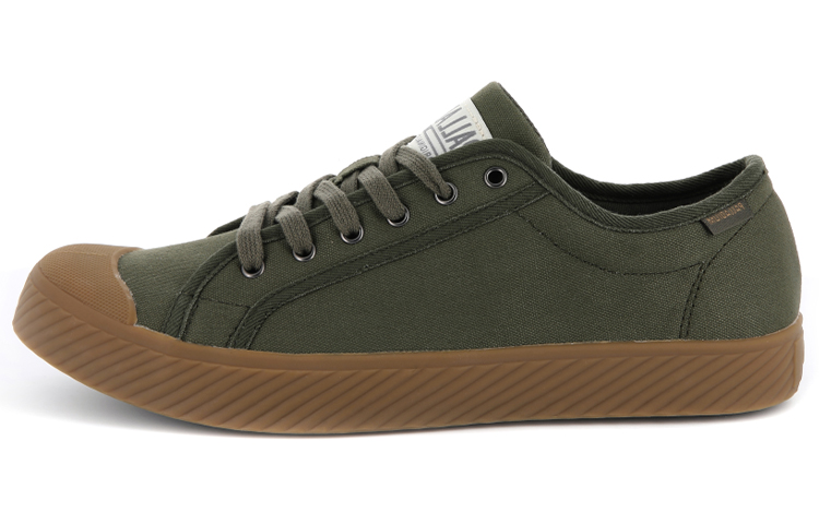 Palladium Pallaphoenix Canvas Low 'Military Green'