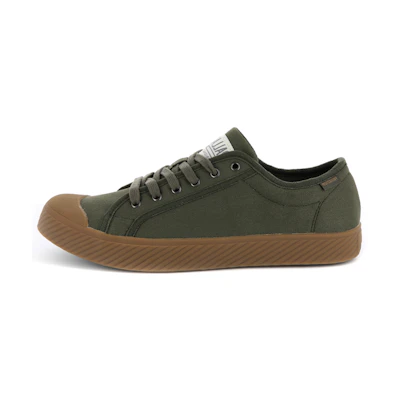 Palladium Pallaphoenix Canvas Low 'Military Green'