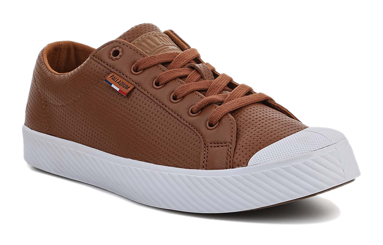Lookbook Palladium Pallaphoenix OG Leather 'Cokelat Versatile Low-top Kasual' 75734-210-M