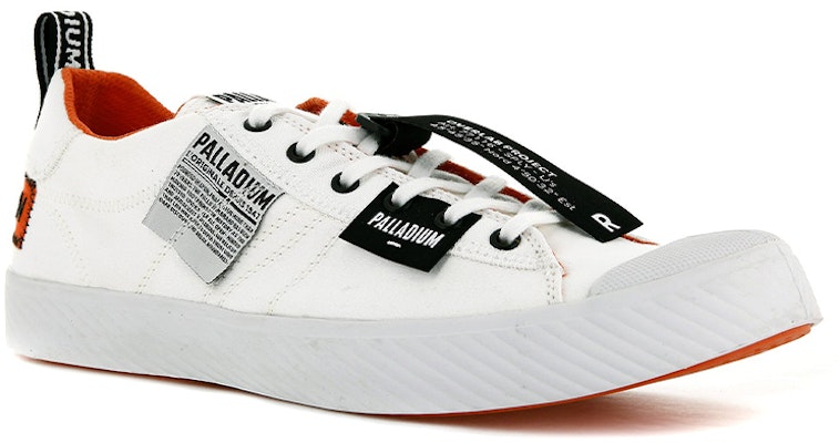 Palladium Pallaphoenix Overlab 'White Canvas' 77116-100-M Lookbook Palladium Pallaphoenix Overlab 'White Canvas' 77116-100-M