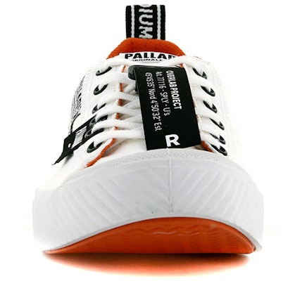 Palladium Pallaphoenix Overlab 'White Canvas' 77116-100-M Shop Palladium Pallaphoenix Overlab 'White Canvas' 77116-100-M