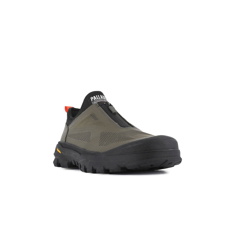 Lookbook Zapatillas Casuales Palladium Pallarider Amphi WPA Verde Oliva/Negro 79374361