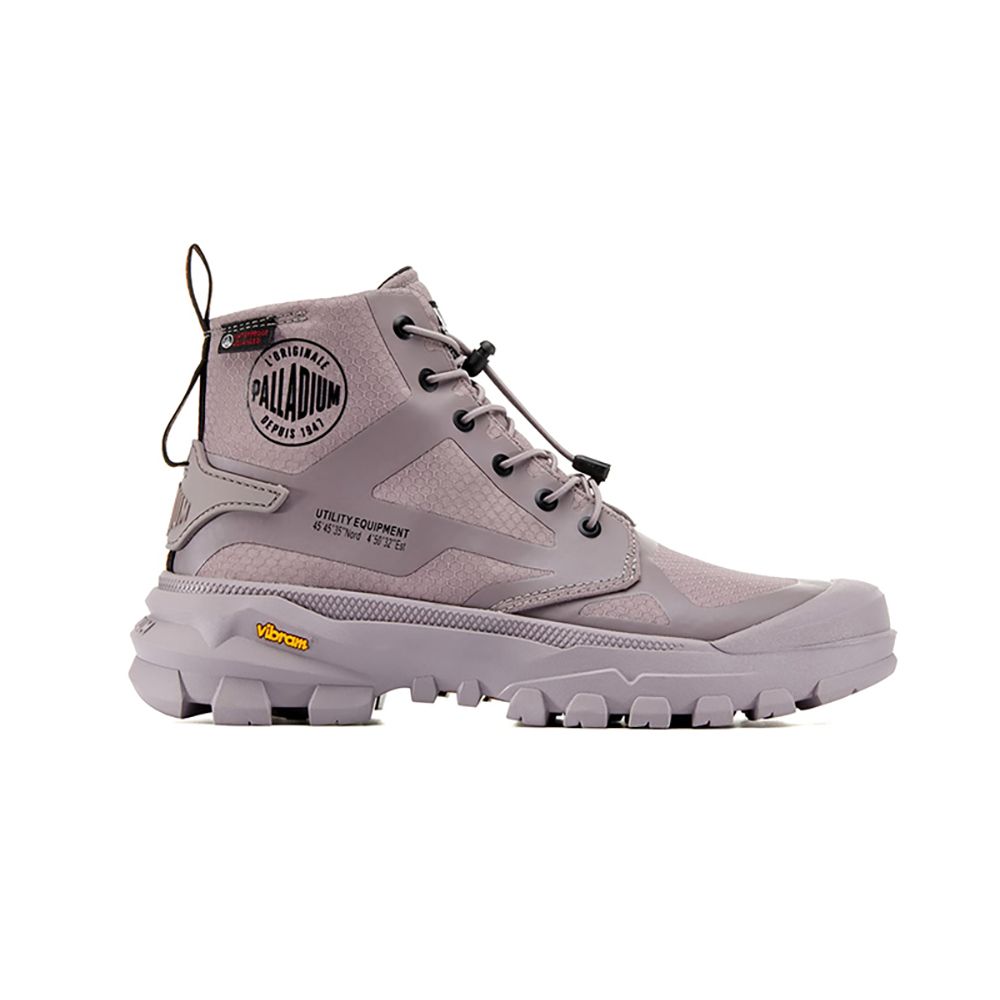 Palladium Pallarider Cuff WPA~Dry Purple Casual Shoes 74343518