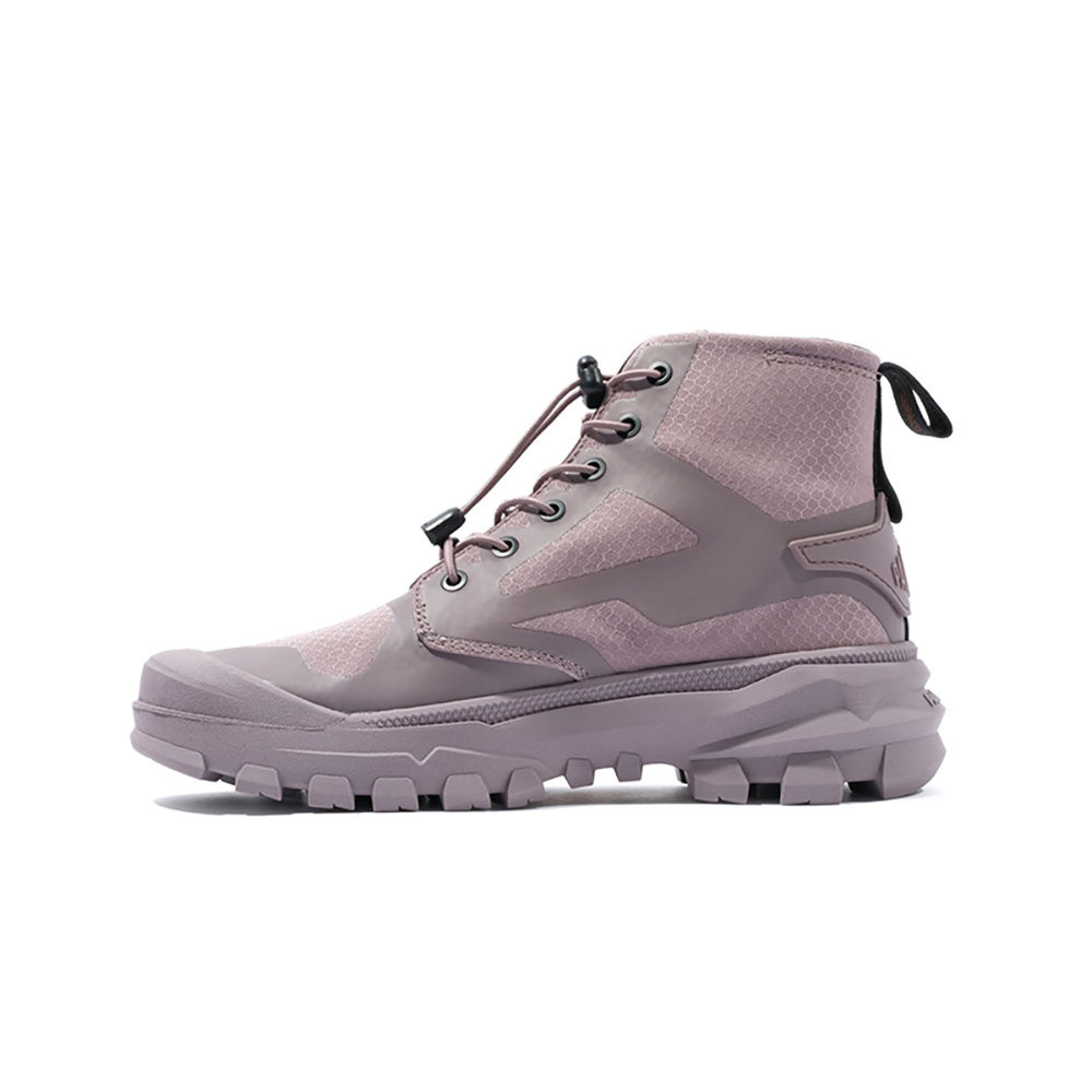 Shop Palladium Pallarider Cuff WPA~Dry Purple Casual Shoes 74343518