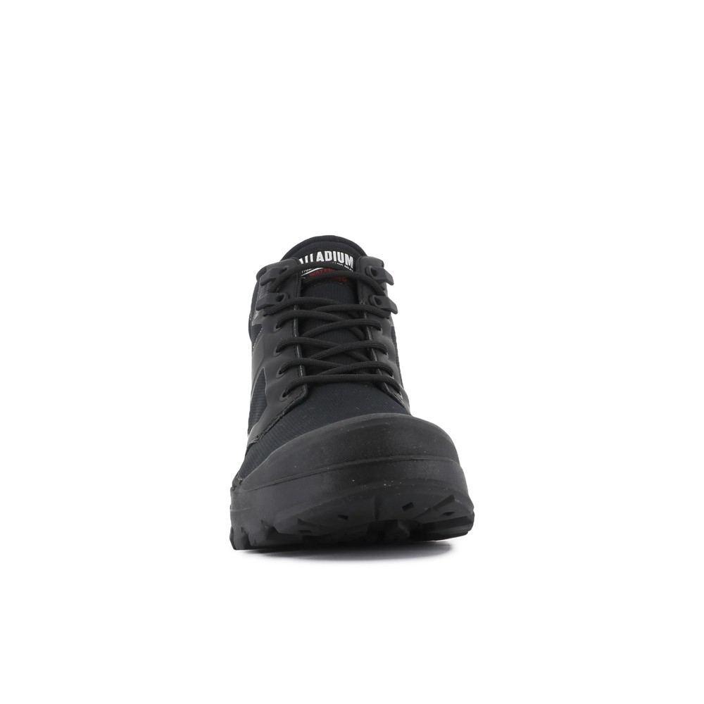 Lookbook Palladium Pallarider Zip WPA 黑色休闲鞋 79542008