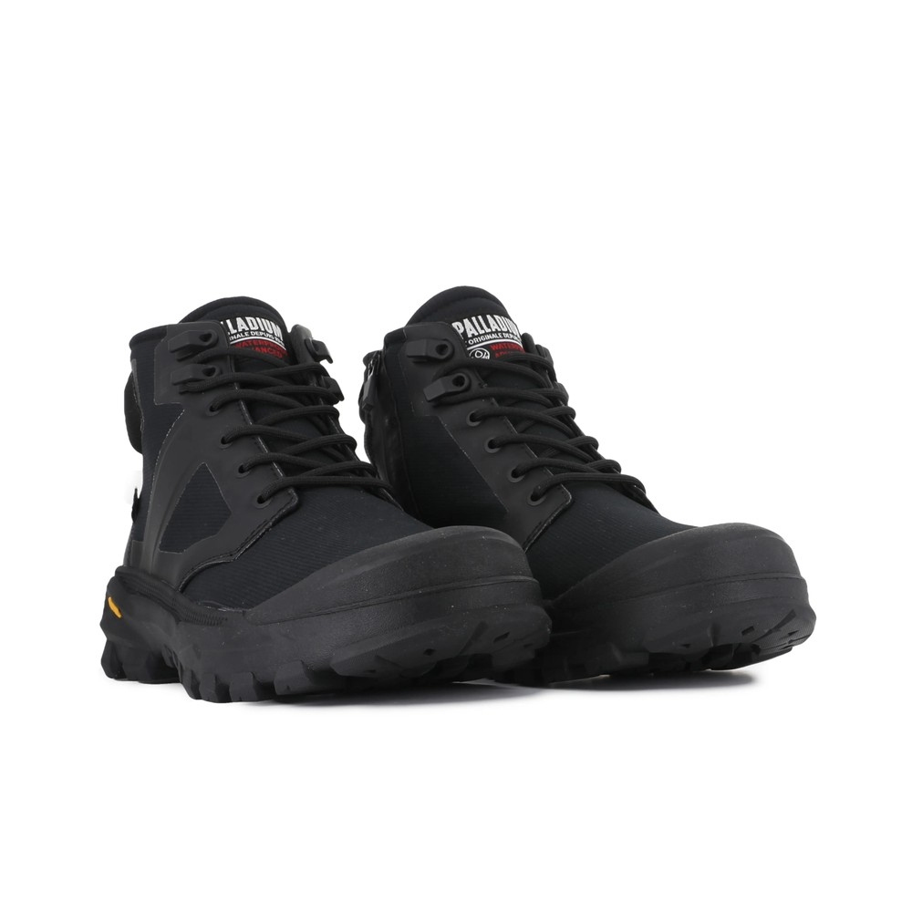 Details for Palladium Pallarider Zip WPA 黑色休闲鞋 79542008