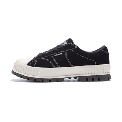 Palladium Pallashock 90 Suede 'Black Smoke White'
