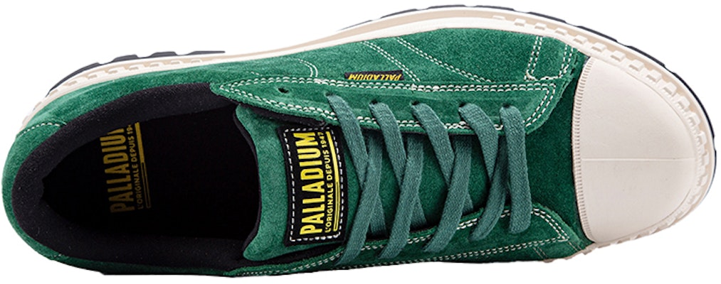 Palladium Pallashock 90 Suede 'Green Smoke White' 78517-342-M Lookbook Palladium Pallashock 90 Suede 'Green Smoke White' 78517-342-M