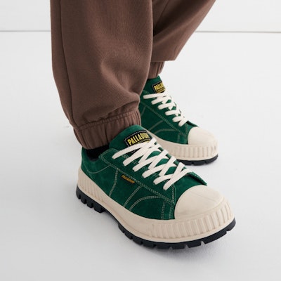 Palladium Pallashock 90 Suede 'Green Smoke White' 78517-342-M Cheap Palladium Pallashock 90 Suede 'Green Smoke White' 78517-342-M