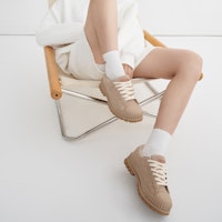 Palladium Pallashock 90 Suede Low 'Coklat Muda' 78517-263-M 1