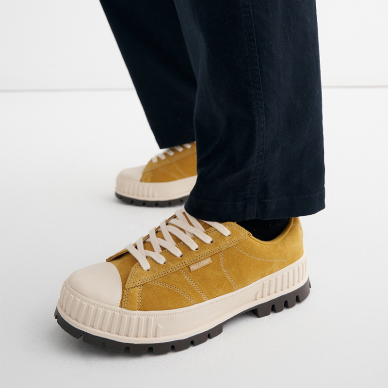 Palladium Pallashock 90s OX 'Orange Yellow Smoke White' 圖 6