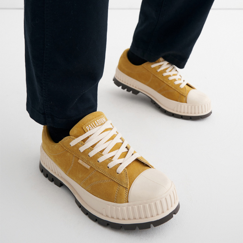 Palladium Pallashock 90s OX 'Orange Yellow Smoke White' 圖 7