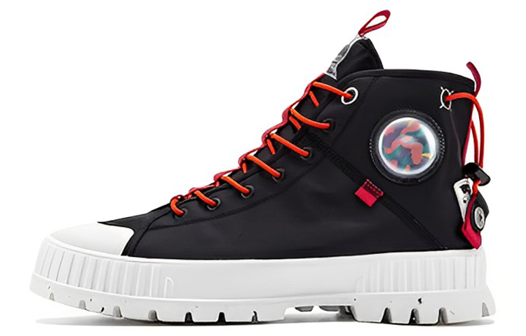 Palladium Pallashock 'Black Outdoor High-Top' 77897-008-M