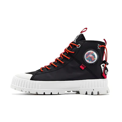 Palladium Pallashock 'Black Outdoor High-Top'