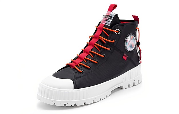Palladium Pallashock 'Black Outdoor High-Top' 77897-008-M Order Palladium Pallashock 'Black Outdoor High-Top' 77897-008-M