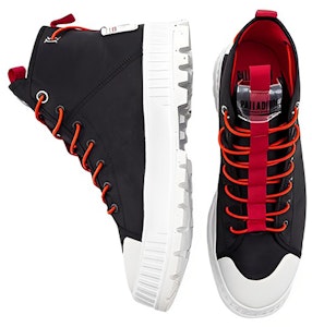 Palladium Pallashock 'Black Outdoor High-Top Sepatu Tinggi Hitam' 77897-008-M Lookbook Palladium Pallashock 'Black Outdoor High-Top Sepatu Tinggi Hitam' 77897-008-M