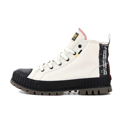 Palladium Pallashock Hi 'Canvas White'