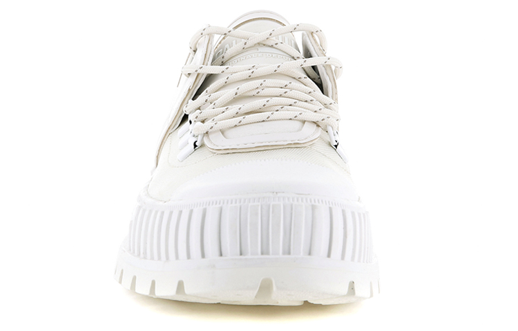 Lookbook Palladium Pallashock Hkr 'Rains Canvas Beige Bajo Unisex' 77751-083-M