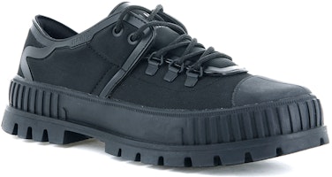 Palladium Pallashock Hkr Rains 'Black Canvas' Sepatu Kanvas Hitam 77751-008-M Lookbook Palladium Pallashock Hkr Rains 'Black Canvas' Sepatu Kanvas Hitam 77751-008-M