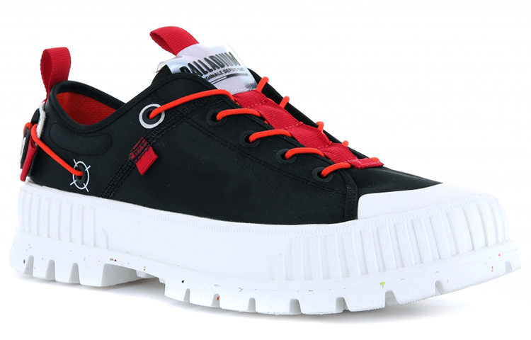 Order Palladium Pallashock Lo '黑色厚底' 77351-008-M