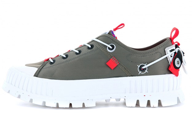 Palladium Pallashock Lo 'Olive Green' 77351-308-M Buy Palladium Pallashock Lo 'Olive Green' 77351-308-M