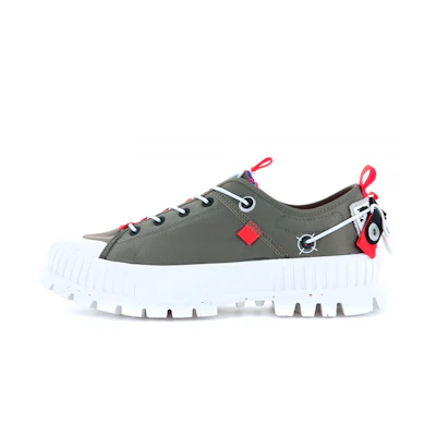 Palladium Pallashock Lo 'Olive Green'