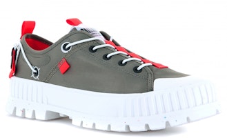 팔라디움 팔라쇼크 로우 '올리브 그린' 77351-308-M Lookbook 팔라디움 팔라쇼크 로우 '올리브 그린' 77351-308-M