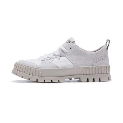 Palladium PallaShock Lo Hiker 'Retro Color-Block Canvas Star White'