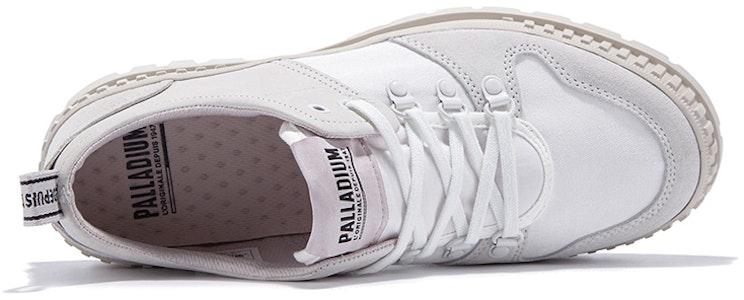 Palladium PallaShock Lo Hiker ''Retro Color-Block Canvas Putih Star'' 77969-116-M Lookbook Palladium PallaShock Lo Hiker ''Retro Color-Block Canvas Putih Star'' 77969-116-M