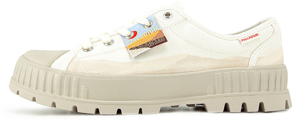 Palladium Pallashock Lo Oasis 'Light White' 77795-187-M Buy Palladium Pallashock Lo Oasis 'Light White' 77795-187-M