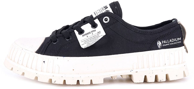 Palladium Pallashock Lo Organic 'Kanvas Hitam' 77350-008-M Buy Palladium Pallashock Lo Organic 'Kanvas Hitam' 77350-008-M