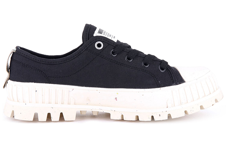 Order Palladium Pallashock Lo Organic 'Kanvas Hitam' 77350-008-M