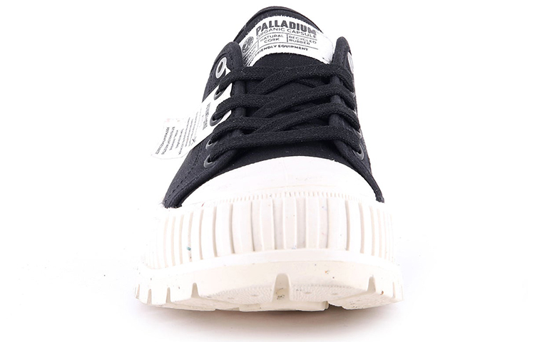 Lookbook Palladium Pallashock Lo Organic 'Kanvas Hitam' 77350-008-M