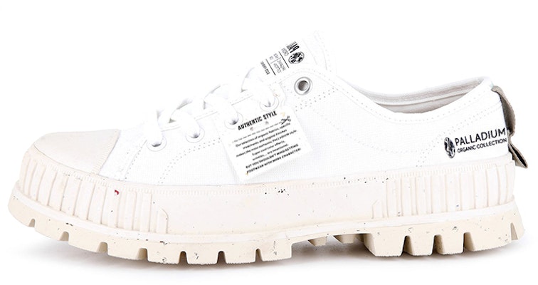 Palladium Pallashock Lo Organic 'White Canvas' 77350-116-M Buy Palladium Pallashock Lo Organic 'White Canvas' 77350-116-M