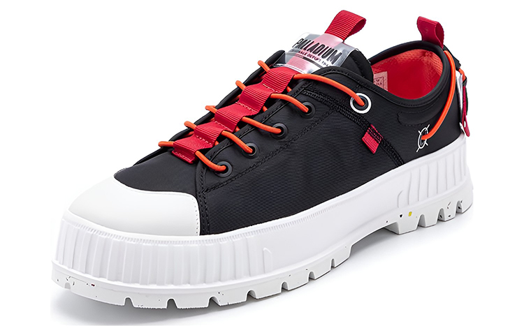 Lookbook Palladium Pallashock Low ''Black Essentials'' - Kasut Hitam Essentials Lelaki. 77898-008-M