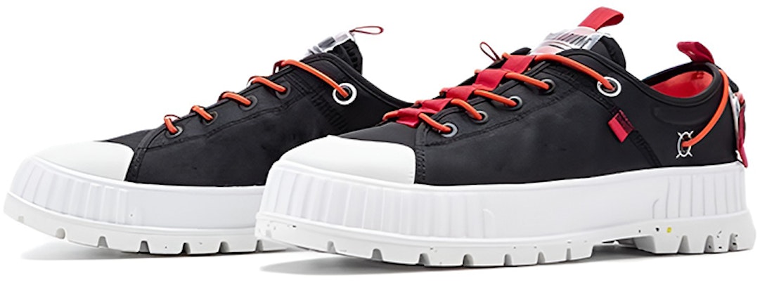 Palladium Pallashock Low 'Black Essentials' 77898-008-M Shop Palladium Pallashock Low 'Black Essentials' 77898-008-M