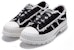 Palladium Pallashock Low 'Black Milk Fringe' Hitam Rumbai 78518-082-M