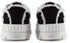 Shop Palladium Pallashock Low 'Black Milk Fringe' Hitam Rumbai 78518-082-M
